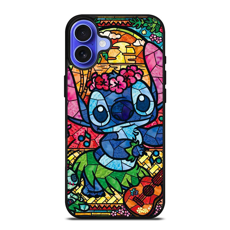 LILO & STITCH STAINED GLASS iPhone 16 Case