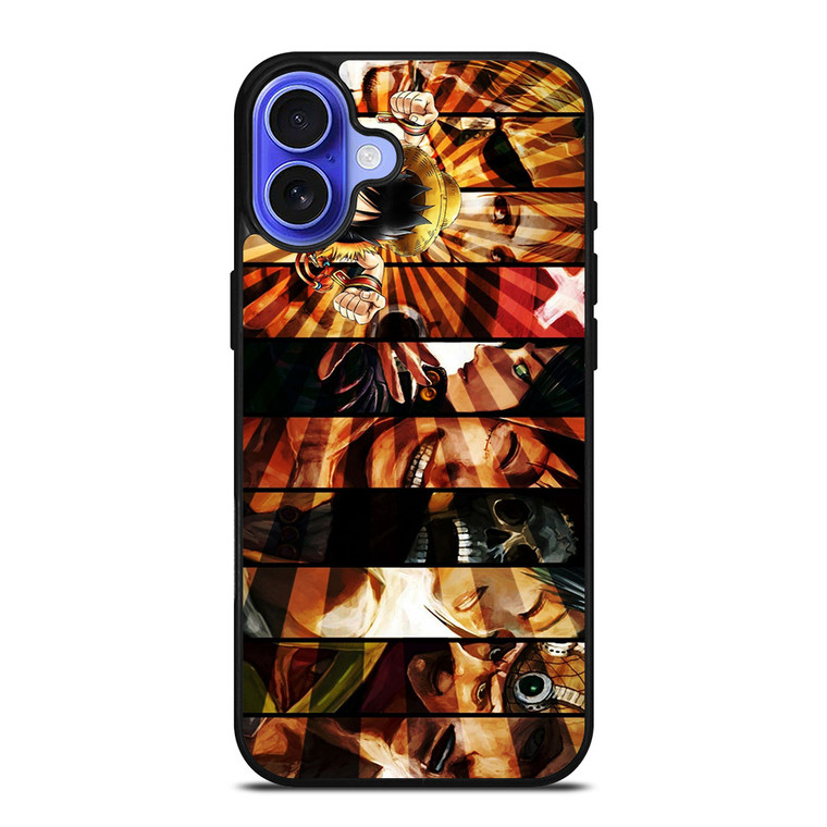 LUFFY ONE PIECE CHARACTER iPhone 16 Case