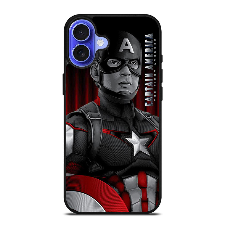 MARVEL STUDIOS CAPTAIN AMERIKA THE FIRST AVENGER LINE iPhone 16 Case
