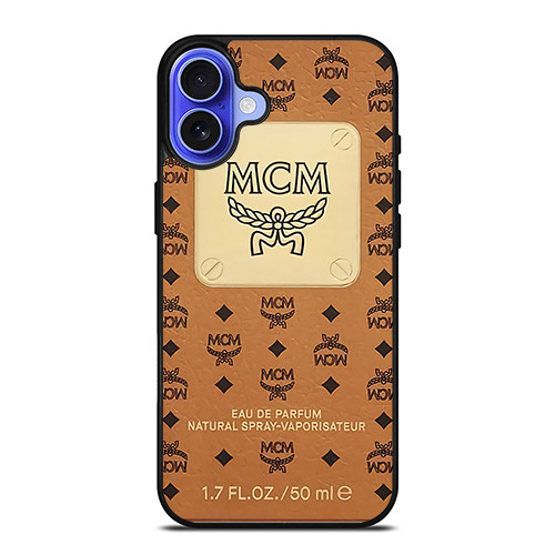 MCM WORLDWIDE PARFUM LOGO iPhone 16 Case