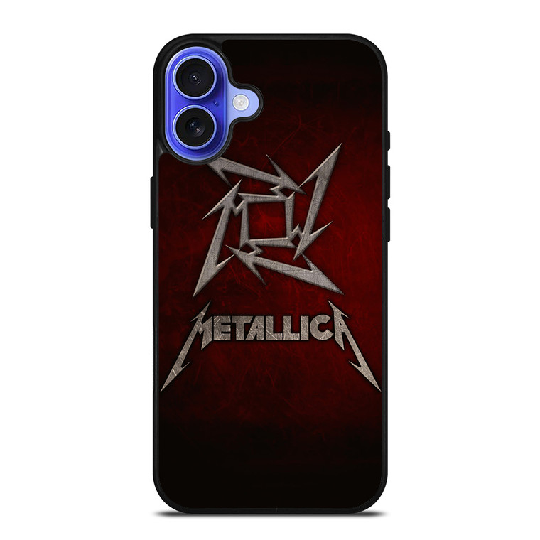 METALLICA ROCK BAND SYMBOL iPhone 16 Case