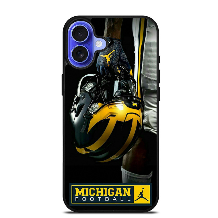 MICHIGAN WOLVERINES FOOTBALL TEAM iPhone 16 Case