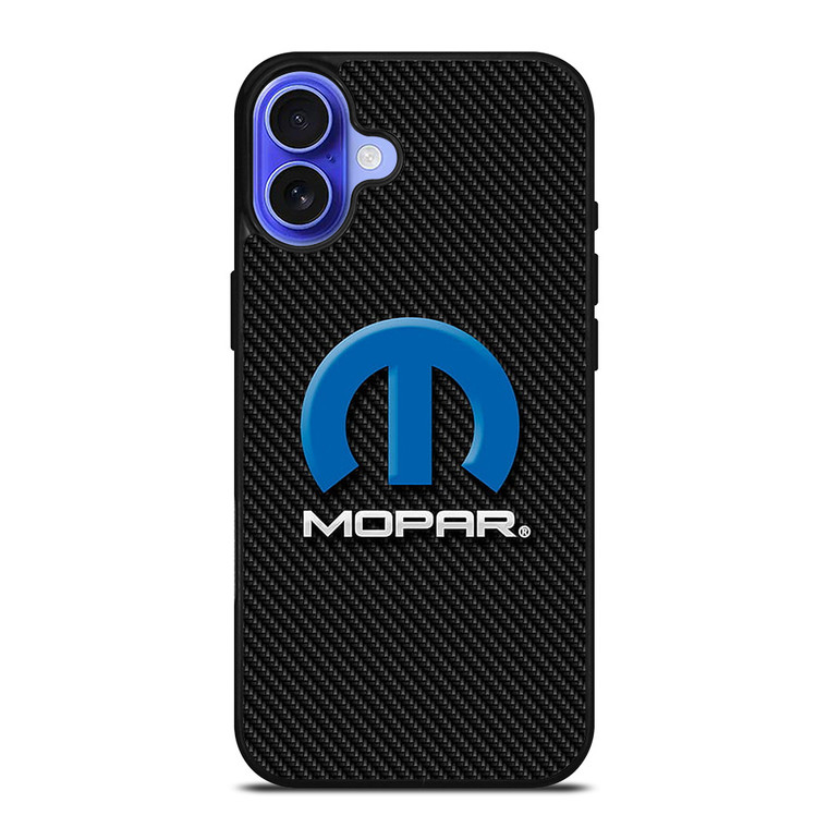 MOPAR CARBON LOGO iPhone 16 Case
