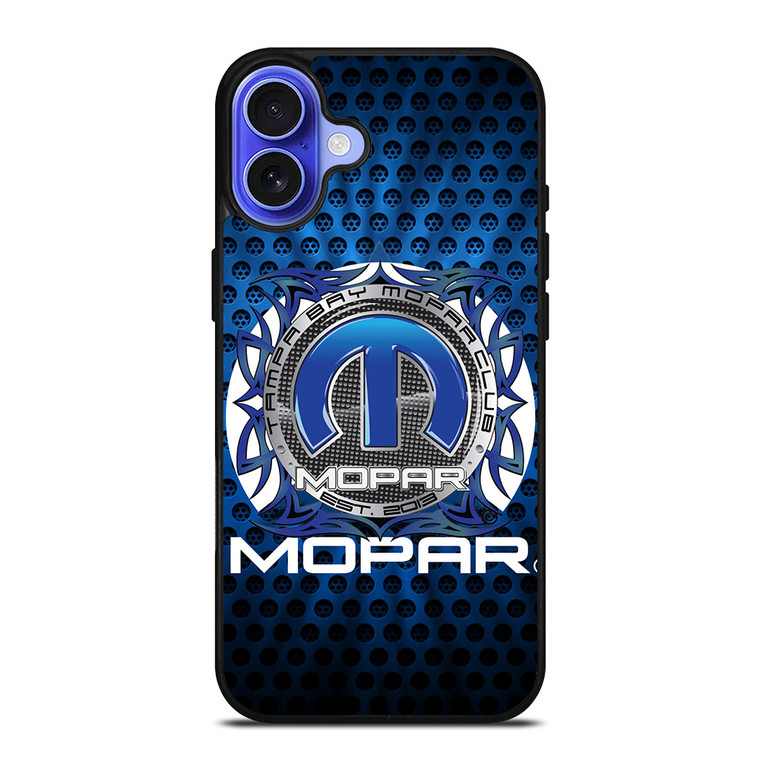 MOPAR METAL LOGO 1 iPhone 16 Case