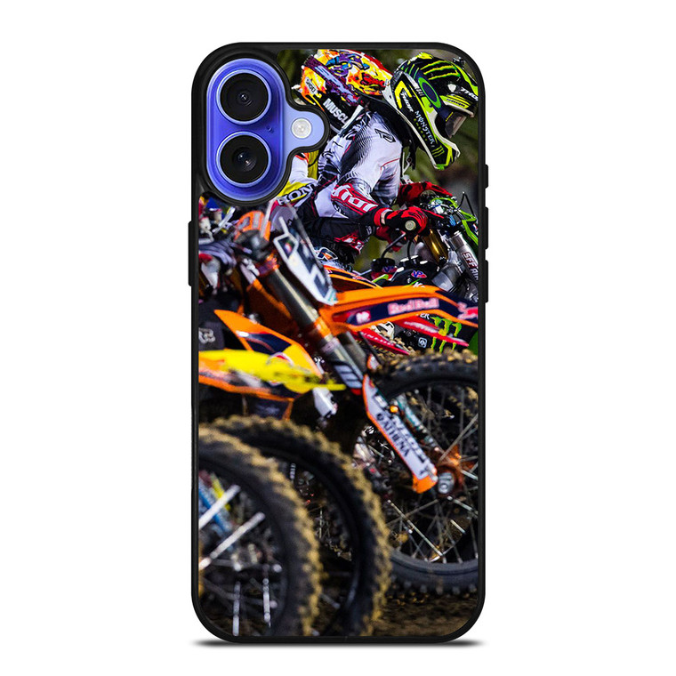 MOTOCROSS BIKES iPhone 16 Case