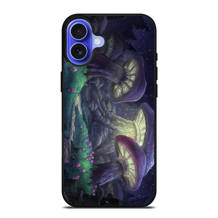 MUSHROOM FOREST FANTASY iPhone 16 Case