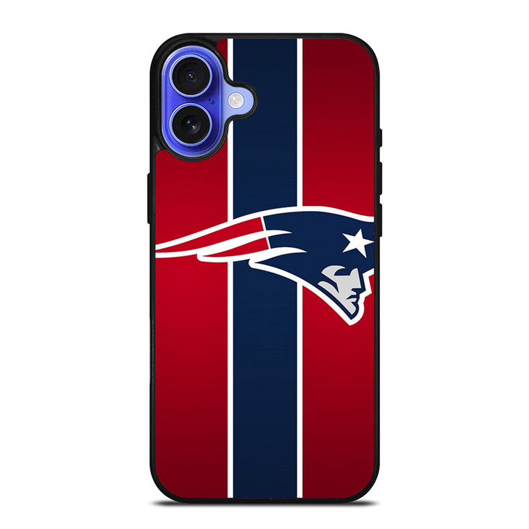 NEW ENGLAND PATRIOTS LOGO STRIPE iPhone 16 Case