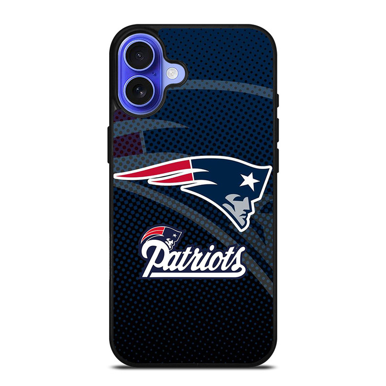 NEW ENGLAND PATRIOTS NFL FOOTBALL LOGO iPhone 16 Case