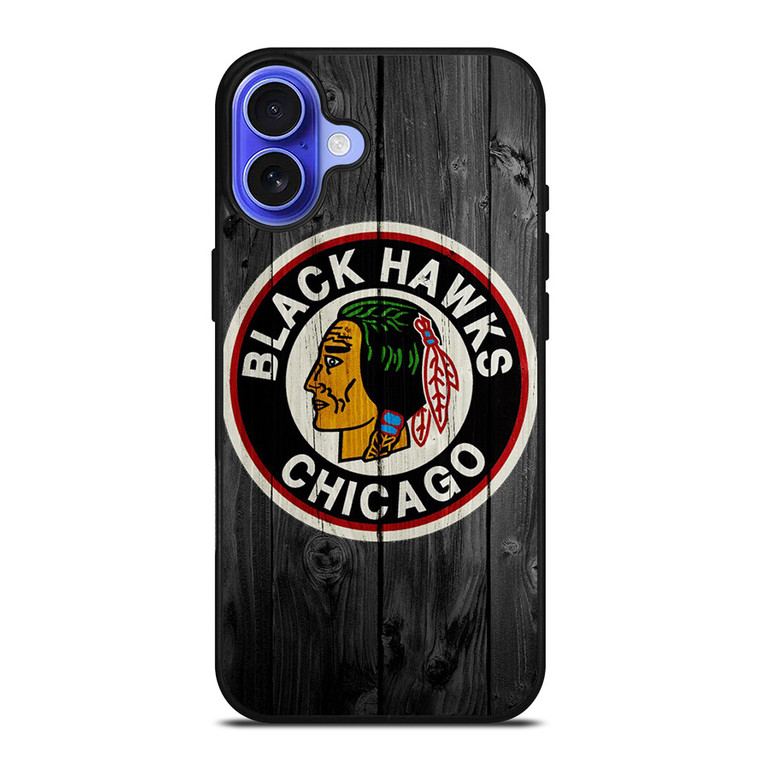 NHL CHICAGO BLACKHAWKS RETRO iPhone 16 Case