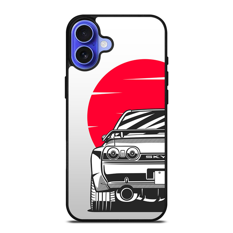 NISSAN SKYLINE R34 ART iPhone 16 Case
