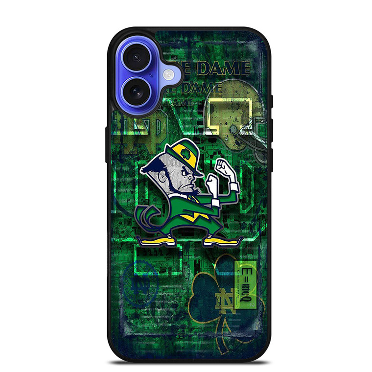 NOTRE DAME FIGHTING LOGO ICON iPhone 16 Case NOTRE DAME FIGHTING LOGO ICON iPhone 16 Case
