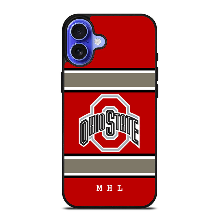 OHIO STATE BUCKEYES Custom Your Name iPhone 16 Case