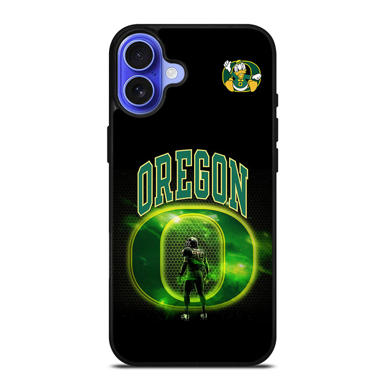 OREGON DUCKS BLACK HOLE iPhone 16 Case