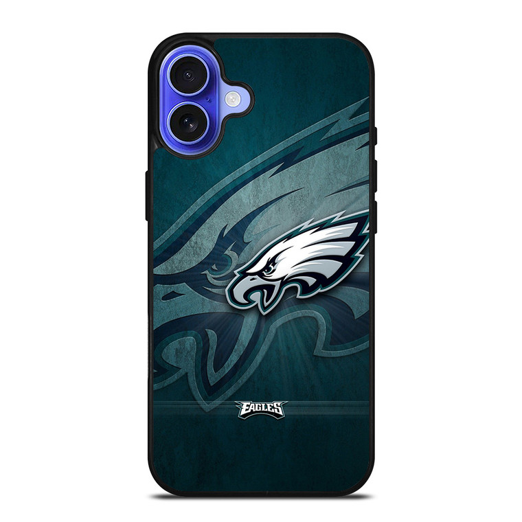 PHILADELPHIA EAGLES NFL SILOUET iPhone 16 Case PHILADELPHIA EAGLES NFL SILOUET iPhone 16 Case