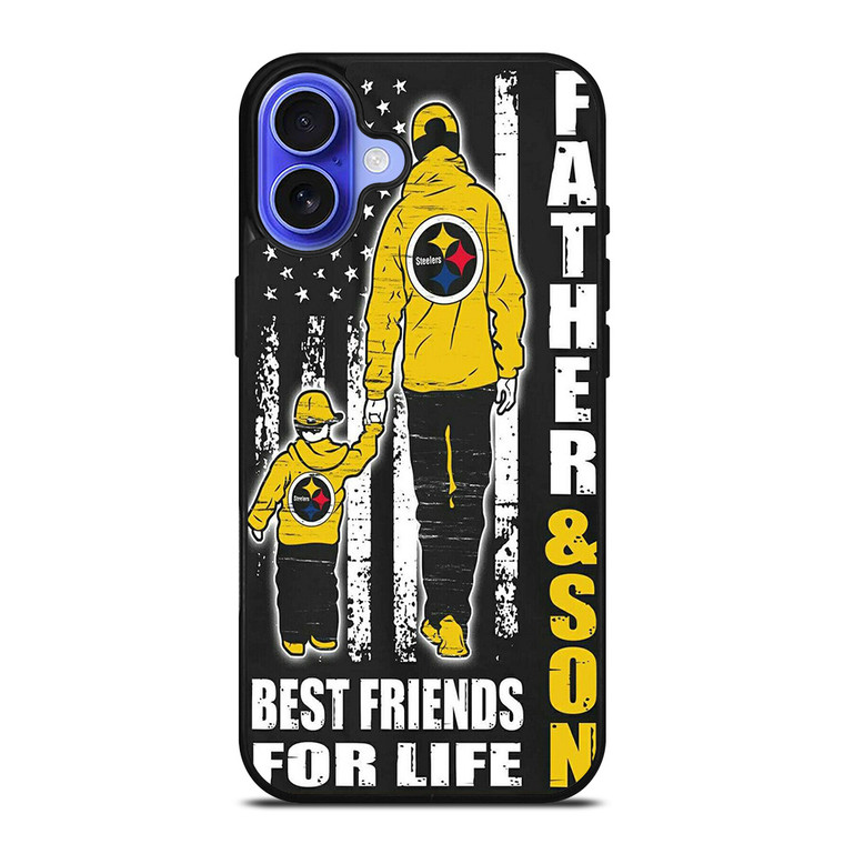 PITTSBURGH STEELERS FATHER AND SON iPhone 16 Case