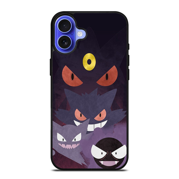POKEMON GENGAR GHOST iPhone 16 Case