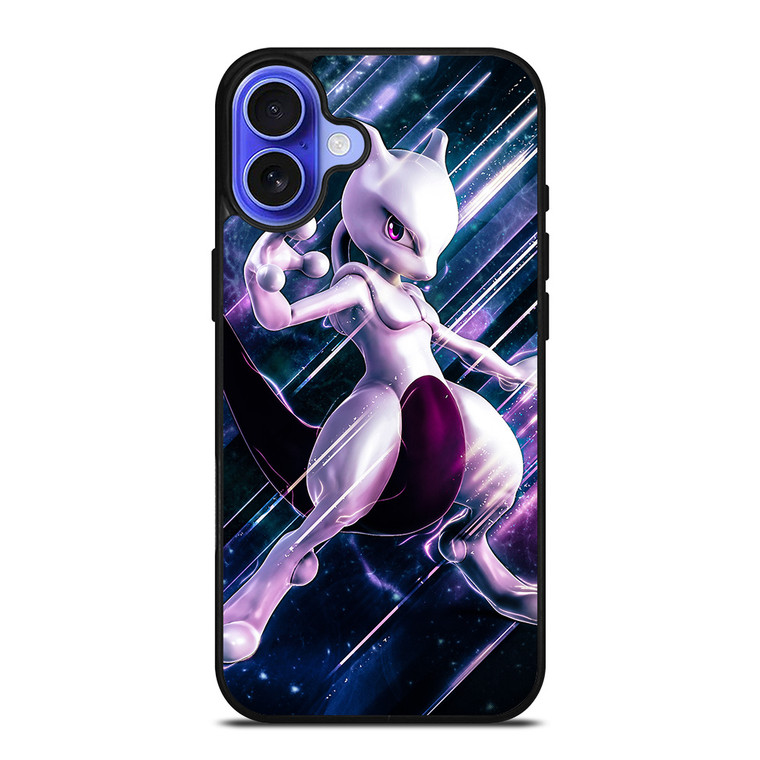 POKEMON MEWTWO ART iPhone 16 Case