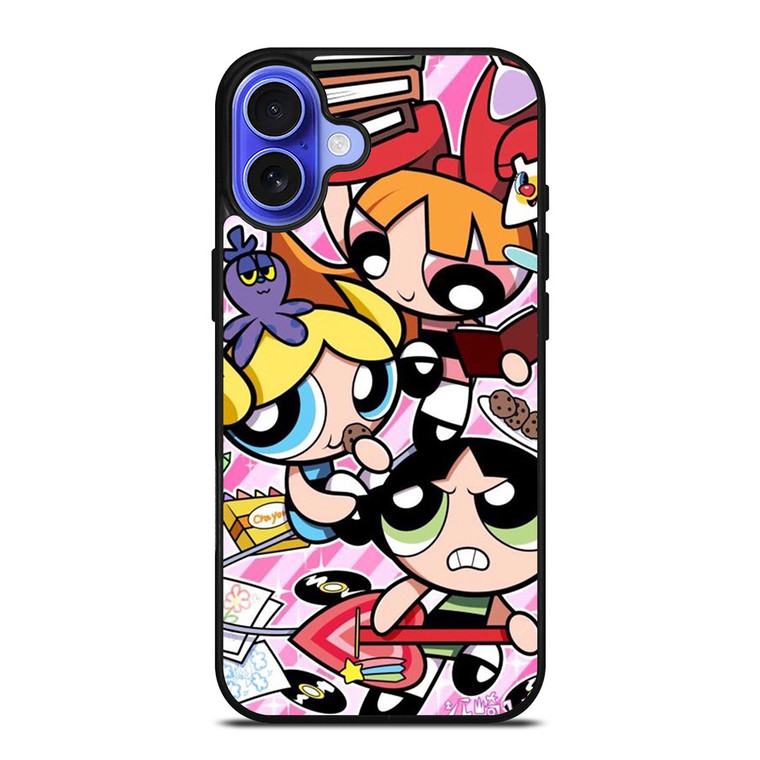 POWER PUFF GIRL CARTOON iPhone 16 Case