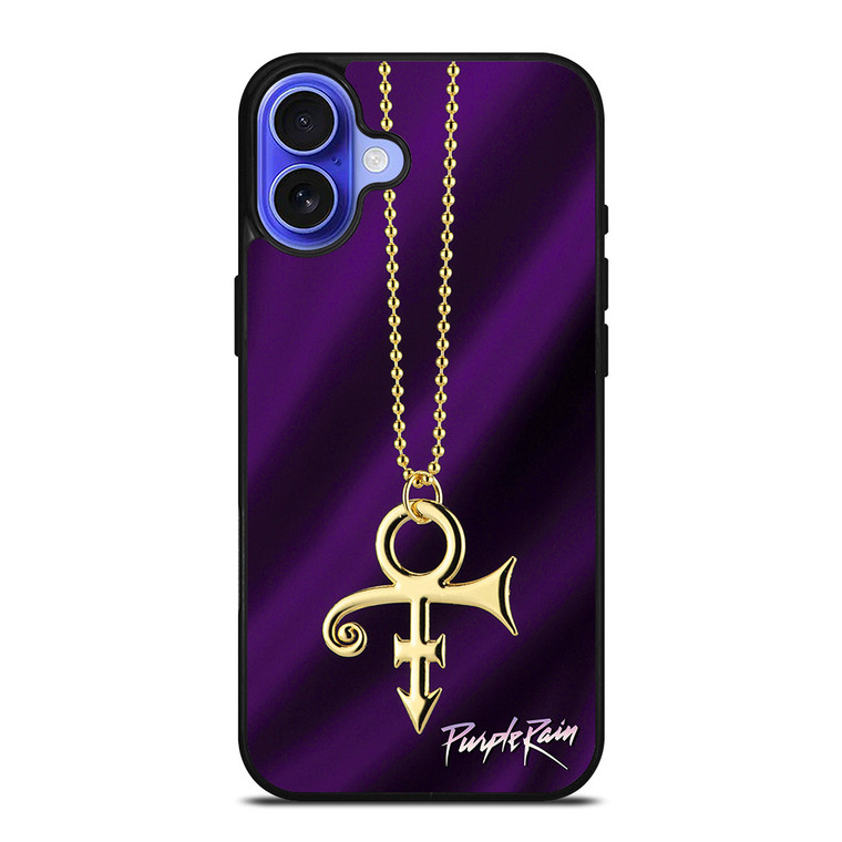 PRINCE PURPLE RAIN LOGO 2 iPhone 16 Case