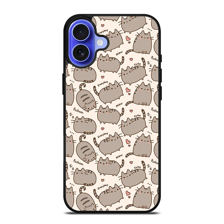 PUSHEEN CAT CARTOON iPhone 16 Case