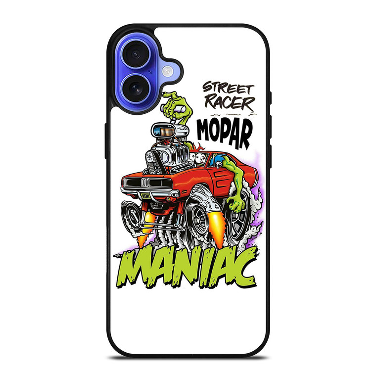 RAT FINK MOPAR MANIAC iPhone 16 Case RAT FINK MOPAR MANIAC iPhone 16 Case