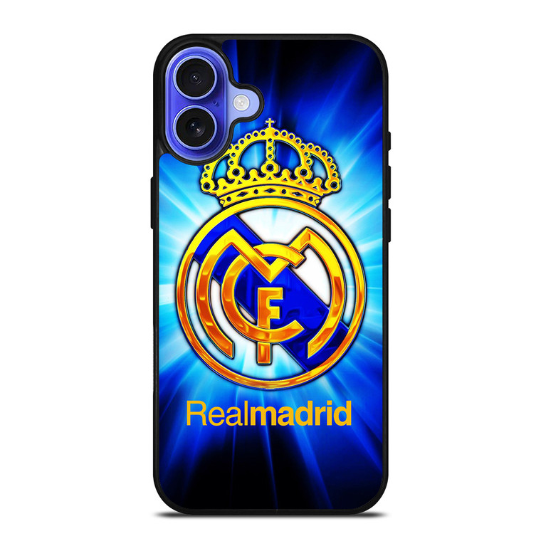 REAL MADRID BLUE iPhone 16 Case