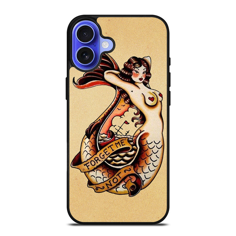 SAILOR JERRY TATTOO MERMAID iPhone 16 Case