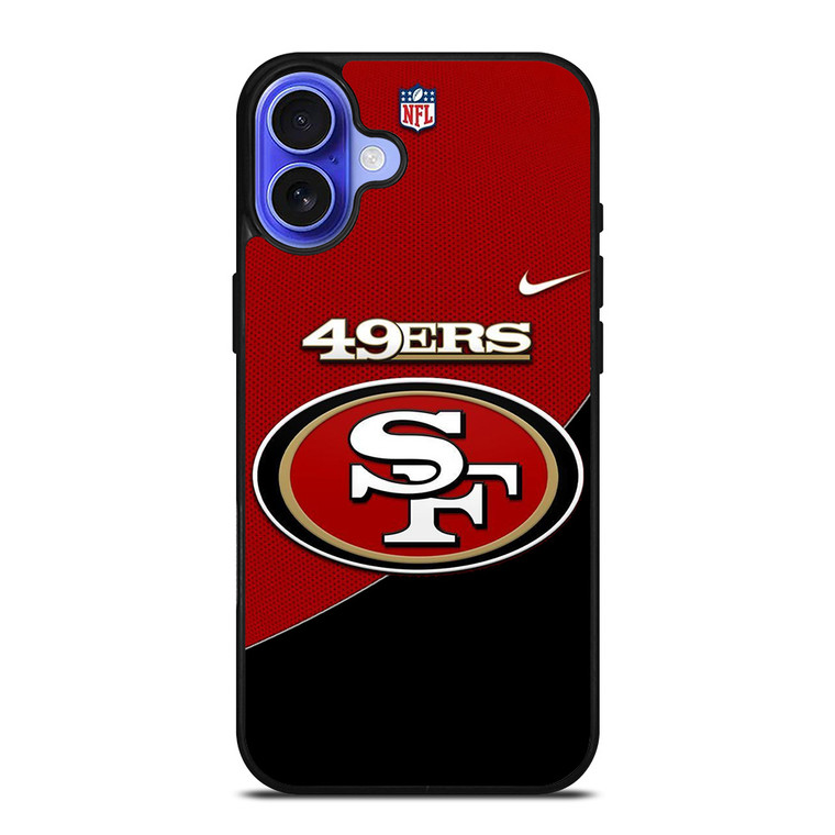SAN FRANCISCO 49ERS LOGO NFL CLUB iPhone 16 Case