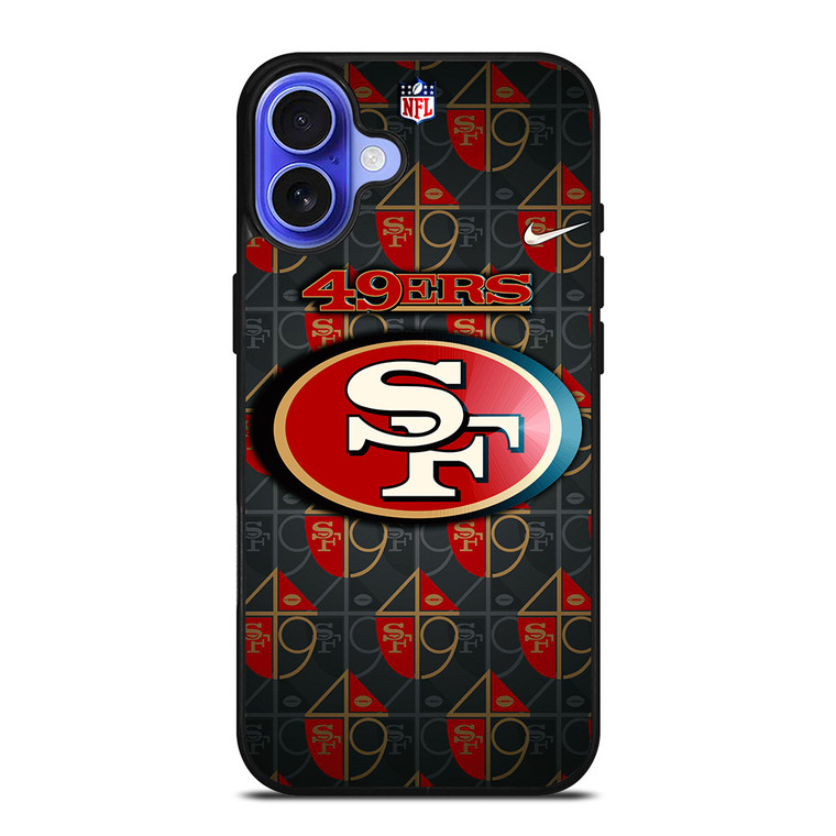 SAN FRANCISCO 49ERS NFL FOOTBALL TEAM LOGO iPhone 16 Case SAN FRANCISCO 49ERS NFL FOOTBALL TEAM LOGO iPhone 16 Case