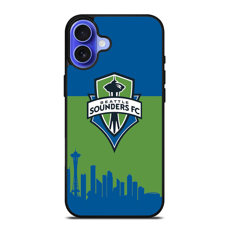 SEATTLE SOUNDERS FC LOGO iPhone 16 Case