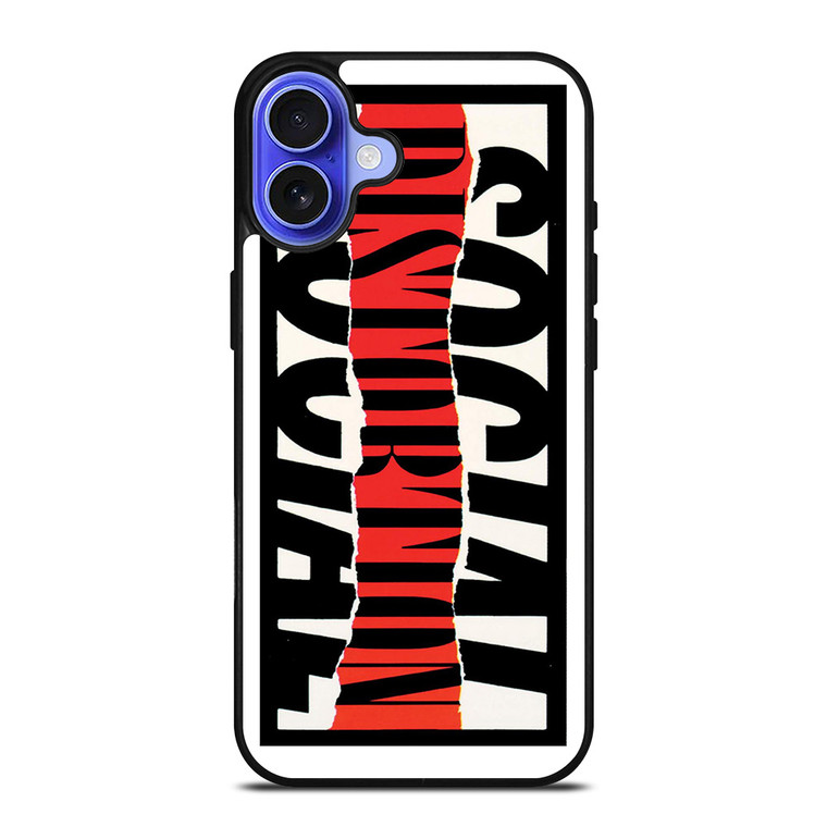 SOCIAL DISTORTION PUNK ROCK BAND iPhone 16 Case