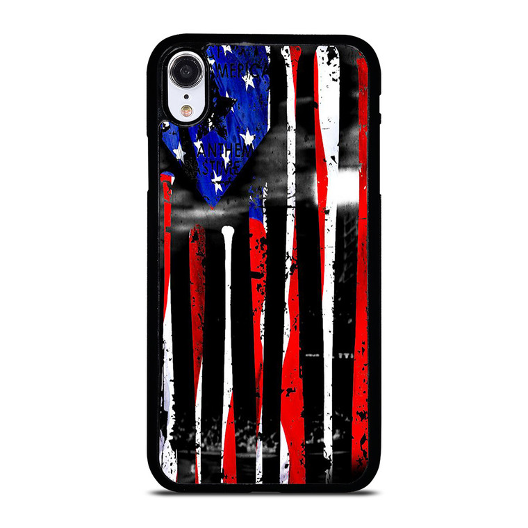 AMERICAN FLAG BASEBALL FIELD iPhone XR Case AMERICAN FLAG BASEBALL FIELD iPhone XR Case