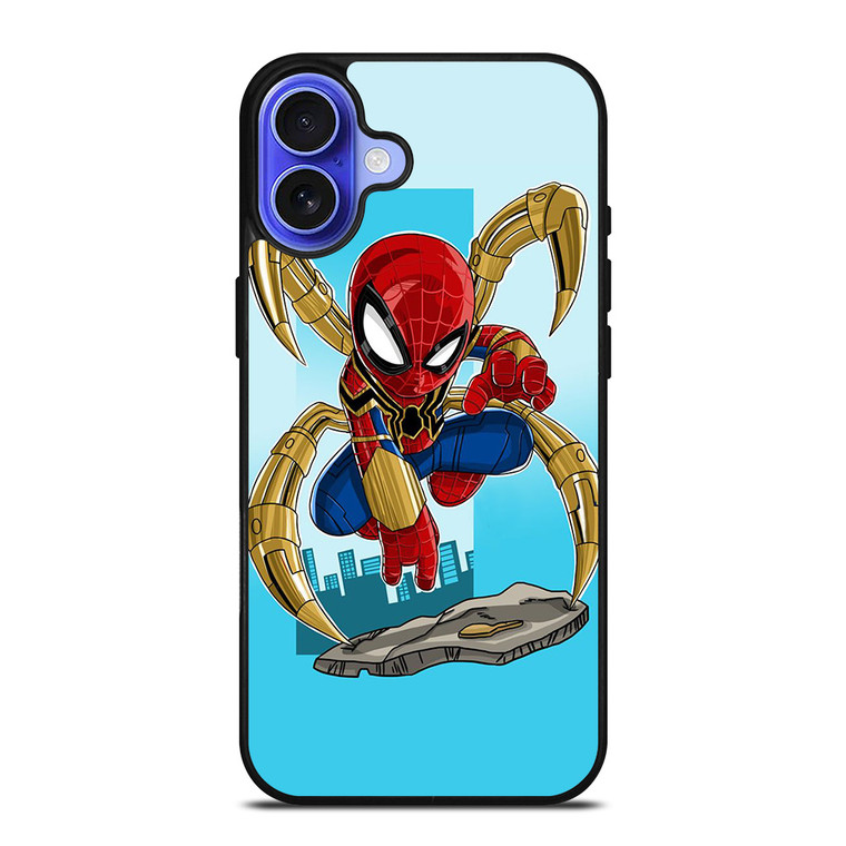 SPIDERMAN IRON SPIDER KAWAII MARVEL iPhone 16 Case