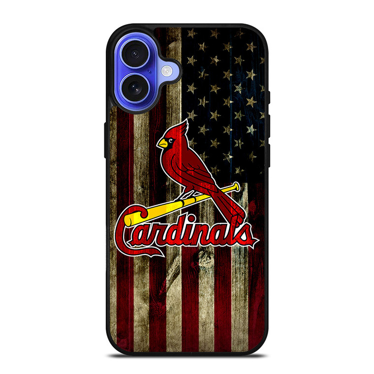 ST LOUIS CARDINALS MLB NEW iPhone 16 Case