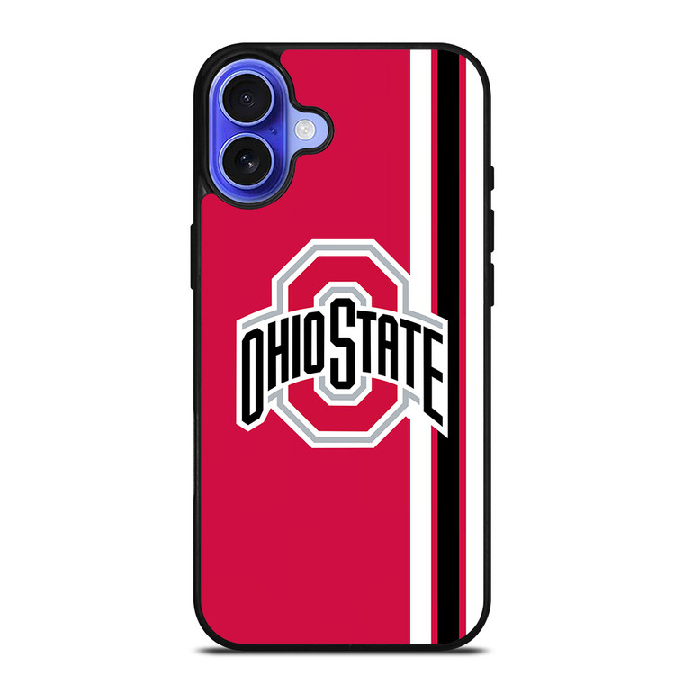 STRIPS OHIO STATE FOOTBALL TEAM iPhone 16 Case