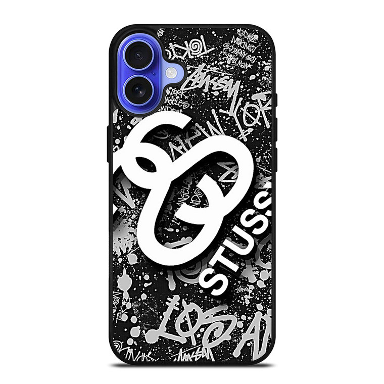 STUSSY ABSTRACT LOGO iPhone 16 Case