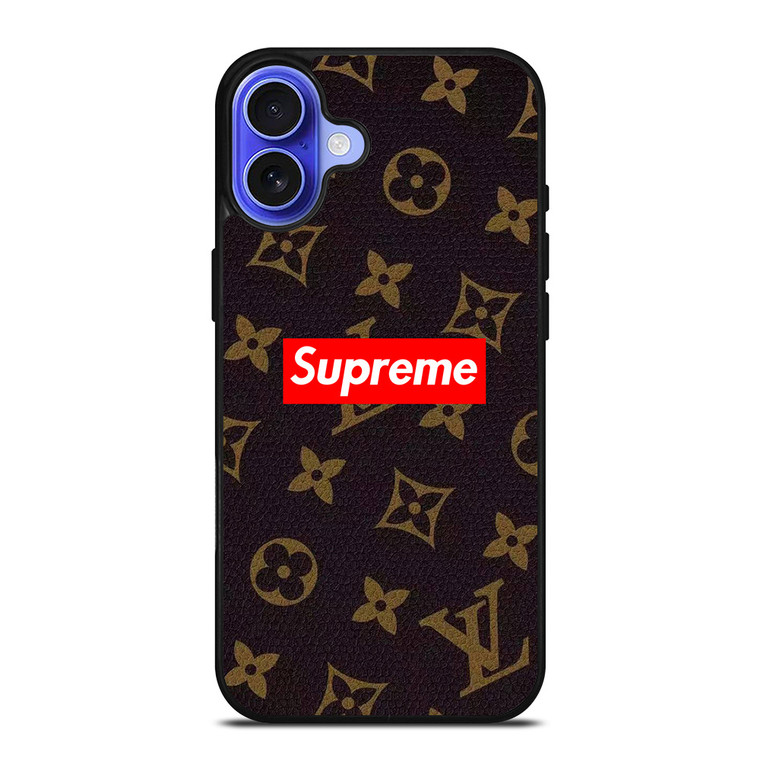 SUPREME BROWN iPhone 16 Case