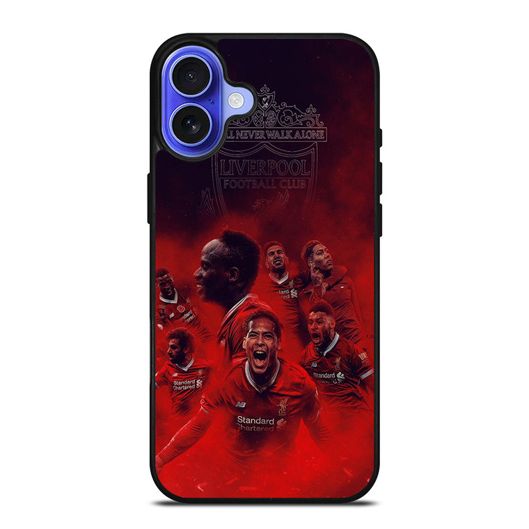 THE REDS LIVERPOOL STAR LOGO iPhone 16 Case