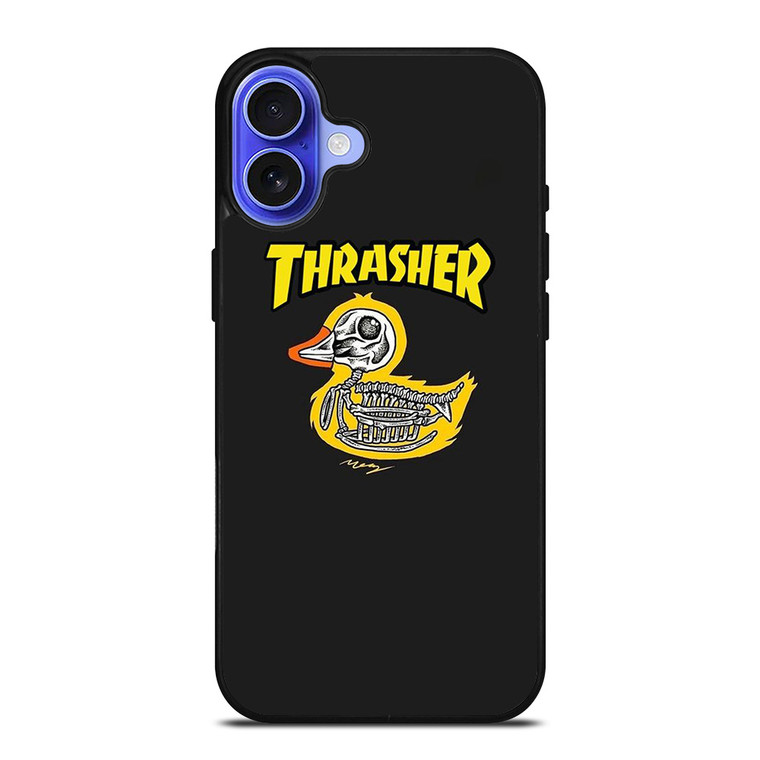 THRASHER SKATEBOARD MAGAZINE DUCK iPhone 16 Case