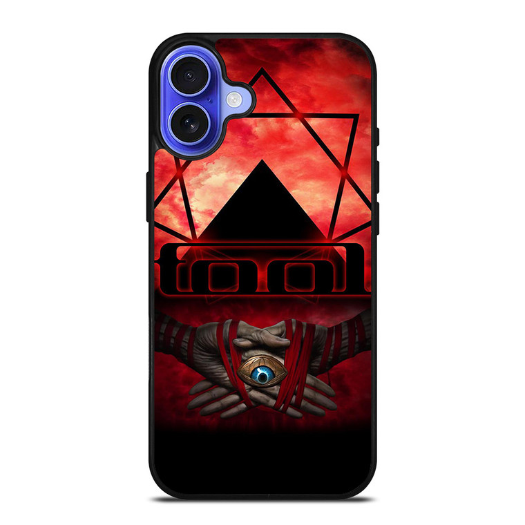 TOOL BAND RED LOGO iPhone 16 Case