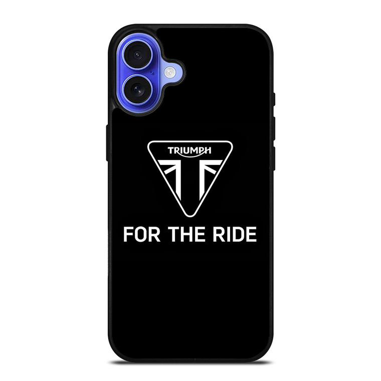 TRIUMPH FOR THE RIDE LOGO iPhone 16 Case