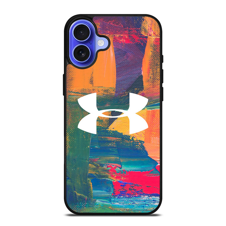 UNDER ARMOUR LOGO ABSTRACT PAINT iPhone 16 Case