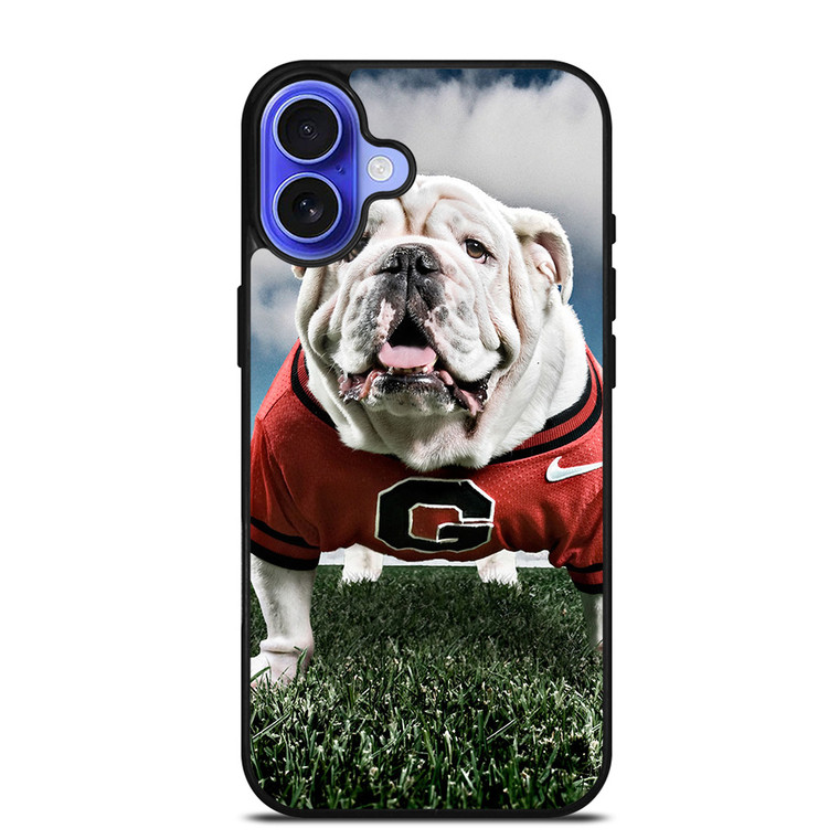 UNIVERSITY OF GEORGIA BULLDOGS UGA ACT iPhone 16 Case