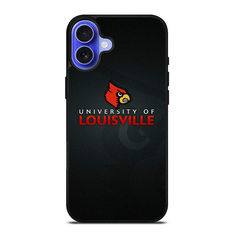 UNIVERSITY OF LOUISVILLE WALLPAPER iPhone 16 Case