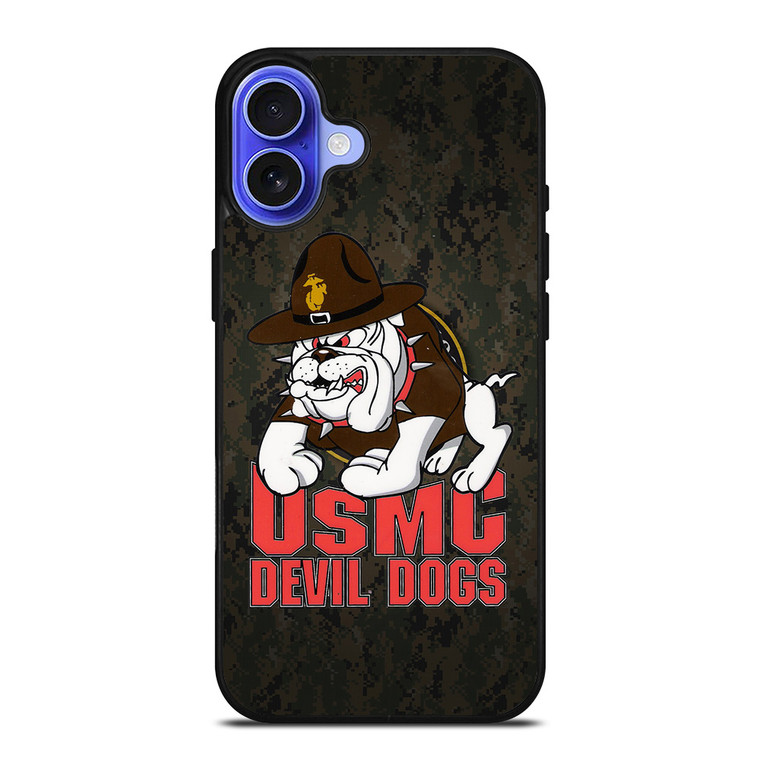 USMC MARINE DEVIL DOGS iPhone 16 Case