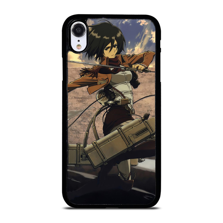 ATTACK ON TITAN MIKASA ACKERMAN iPhone XR Case