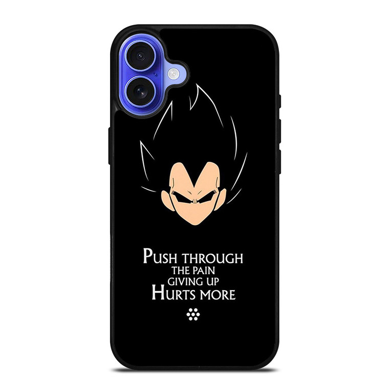 VEGETA QUOTE DRAGON BALL Z iPhone 16 Case