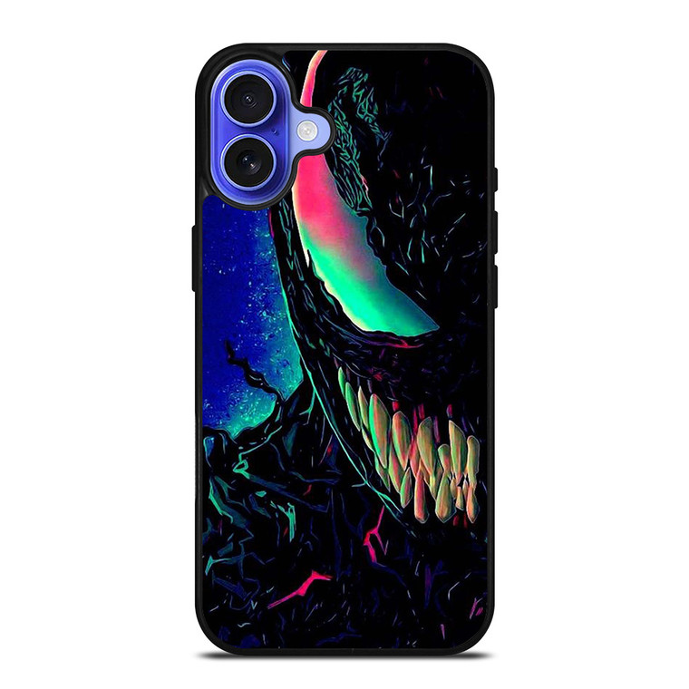 VENOM MARVEL FACE ART iPhone 16 Case