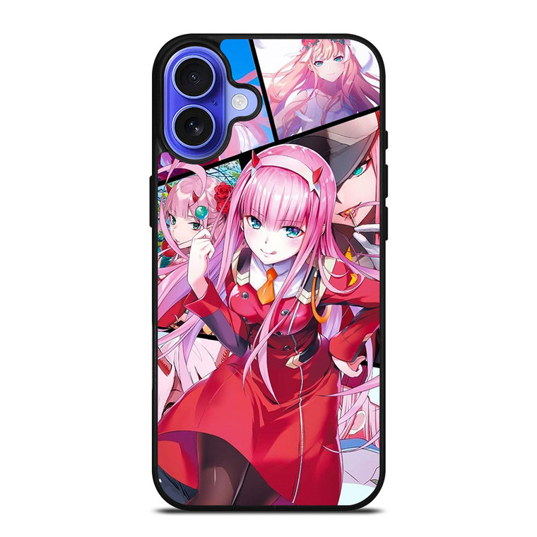 ZERO TWO DARLING IN THE FRANXX ANIME iPhone 16 Case ZERO TWO DARLING IN THE FRANXX ANIME iPhone 16 Case
