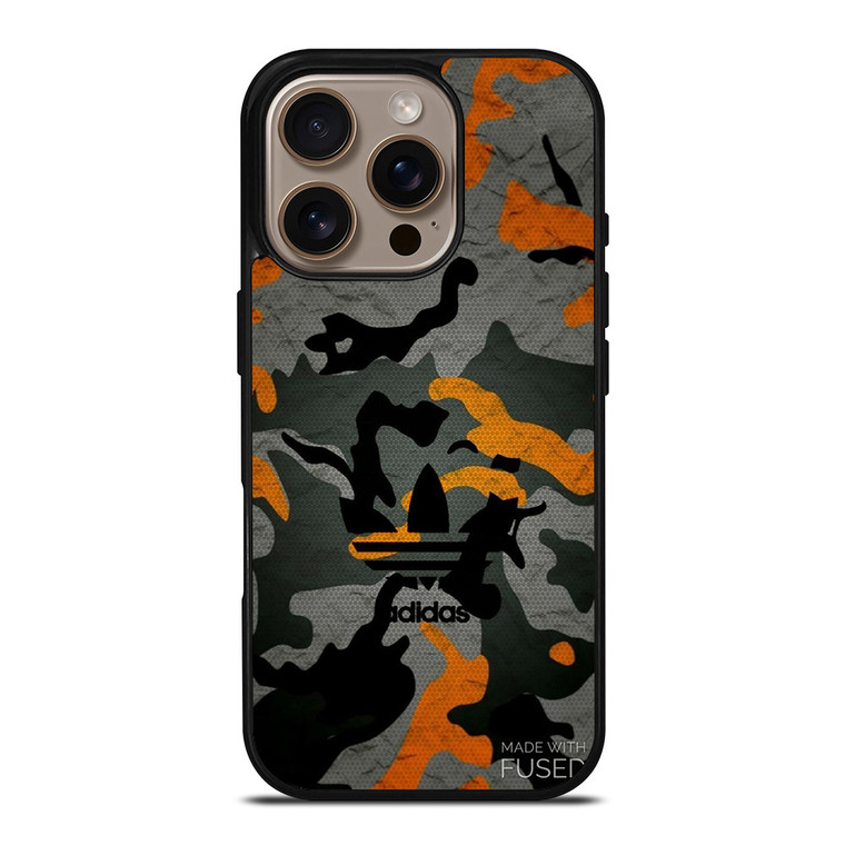 ADIDAS LOGO CAMO iPhone 16 Pro Case